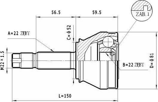 STATIM C.329 Drivledd