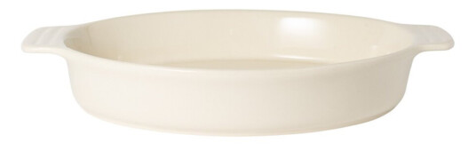 Anders Petter Classic ildfast form 37x25 cm oval hvit
