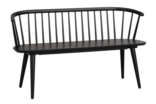 Rowico Home Carmen kjøkken sofa Svart lakkert Svart