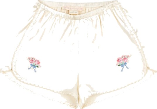 Konges Sløjd ShortSheeny Smørkrem Konges Sløjd 3 år 98 Shorts Hvit