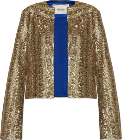 Zadig & Voltaire Dame Jakker Gul L, Zadig & Voltaire Dame Jakker Gul L,