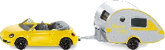 Siku Car With Trailer Caravan Siku Car With Trailer Caravan