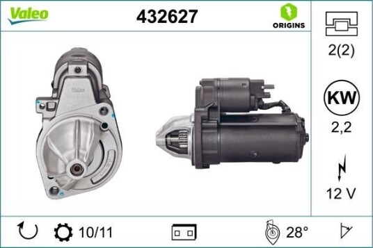 VALEO 432627 Starter