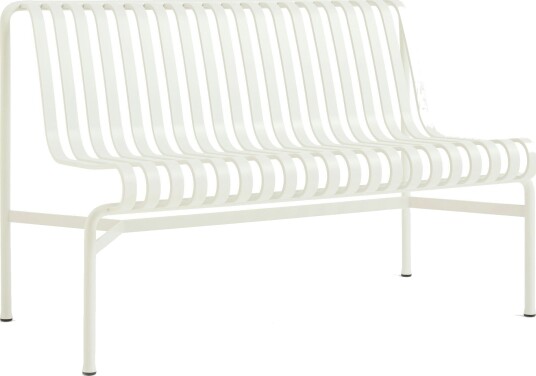 Hay Palissade Dining Benk Uten Armlener Cream White Hay Palissade Dining Benk Uten Armlener Cream White