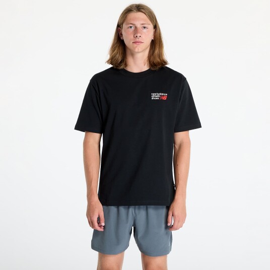 New Balance Athletics Premium Logo T-Shirt - Black - S