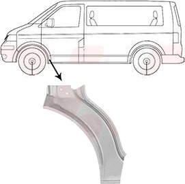 Hjulskjerm VAN WEZEL 5896155 Hjulskjerm VAN WEZEL 5896155