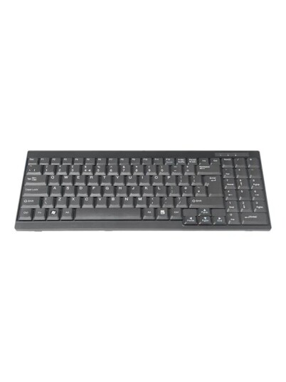 DIGITUS for KVM keyboard QWERTY English black Input Device Tastatur Engelsk Svart