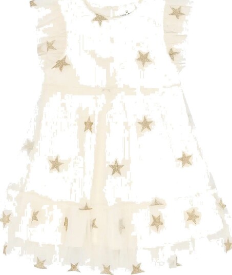 The New Tnstyamma Mesh S_L Dress GARDENIA 104