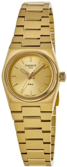 Tissot Dameklokke T137.010.33.021.00 Prx Champagnefarget/Gulltonet