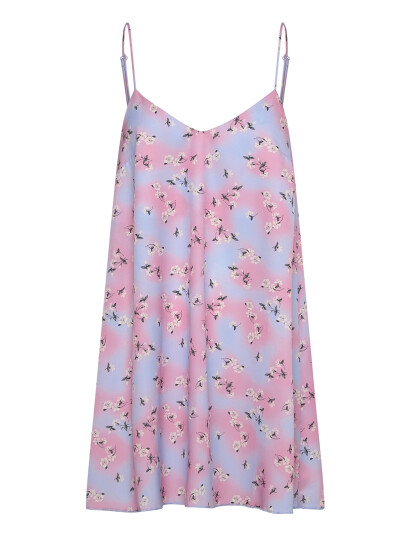 Monki Strappy Mini Dress - Blue - 32