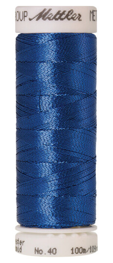 Mettler, Metallic 100m Farge nr 3543 Blue