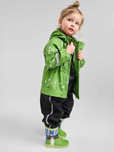 Reima Moomin Plask Rain Outfit Grønn 110 Reima Moomin Plask Rain Outfit Grønn 110