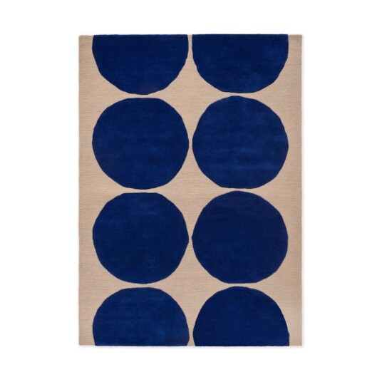 Marimekko Isot Kvitet ullteppe Blue 140x200 cm