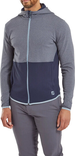 FootJoy Thermoseries Full-Zip Hoodie - Navy - XXL