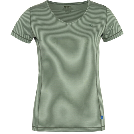 Fjellreven Women's Abisko Cool T-shirt Patina Green XS, Patina Green