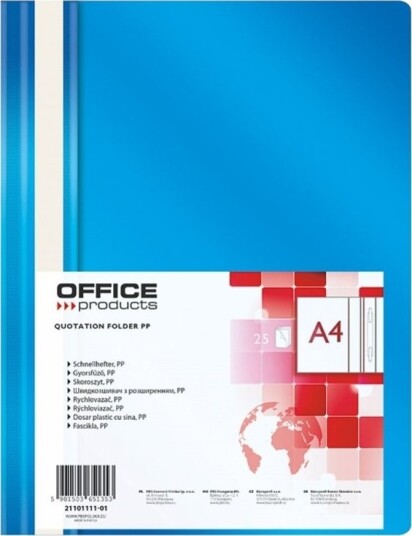 Office Products Skor.Office Products A4 Blå Skoroszyt   21101111 01