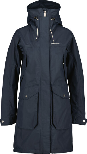 Didriksons Women's Thelma Parka 10 Dark Night Blue 50 Didriksons Women's Thelma Parka 10 Dark Night Blue 50