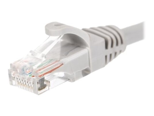 Netrack Koblingskabel Rj-45 Hann Til Rj-45 Hann 10 M Utp Cat 5E Uten Hindringer Med Støvel Grå