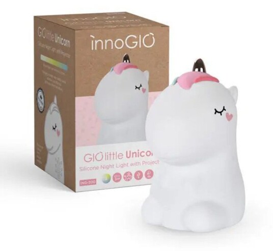 InnoGIO GIO-142 Natlampe 3 Farger USB-C EnhjÃ¸rning