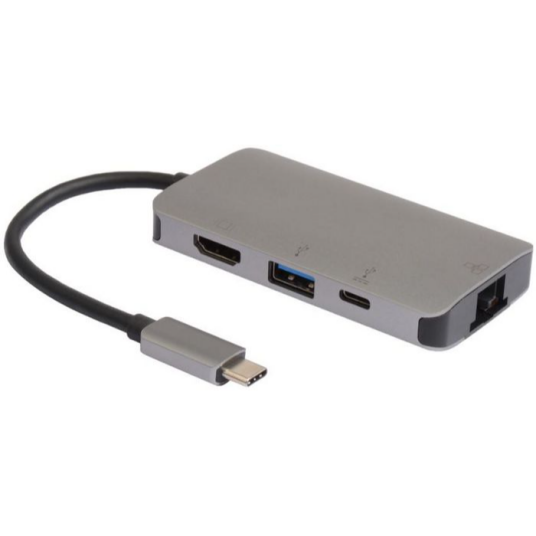 MicroConnect Hub USB C til USB 3.2 Gen 1 A RJ45 HDMI USB C 1 Stykk SEN W126517034