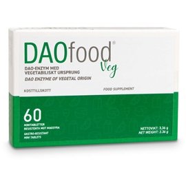 RevivaBio DAOfood Veg 60 tabletter RevivaBio DAOfood Veg 60 tabletter