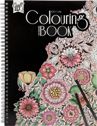 Craft ID Colouring Book Flowers