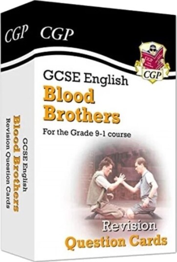Gcse English - Blood Brothers Revision Question Cards Av Cgp Books
