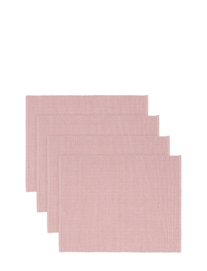 LINUM Uni Place Mat - Pink - ONE SIZE