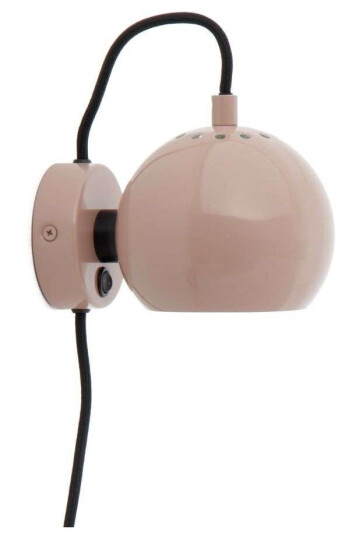 Frandsen BALL WALL LAMP - NUDE GLOSSY