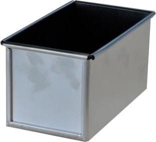 Brødform Rugbrød 1.8 Ltr 18X10x10 Cm Aluminium Med Teflonbelægning
