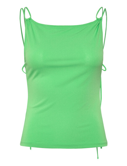 Weekday Strappy Boatneck Top - Green - XS Weekday Strappy Boatneck Top - Green - XS