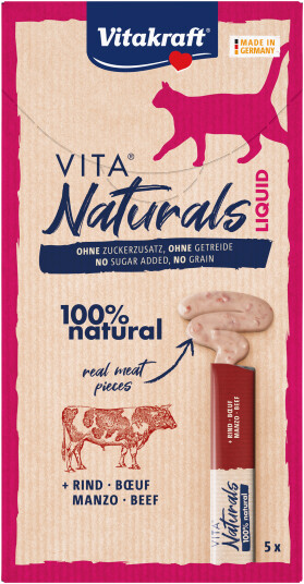 Vita Naturals - LiquidSnack Biff 5 x 15 g