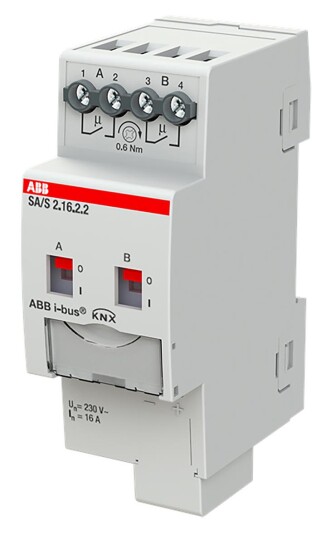 ABB 2CDG110261R0011 Bryteraktuator KNX 230V 16 A Maks. antall omkoblingskontakter: 2 Elfordeling & strømforsyning