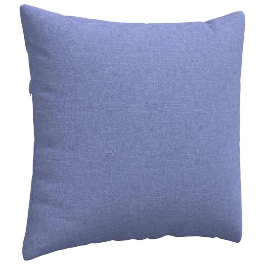 Sofaputer 2 pcs Blå 50 x 50 cm stoff
