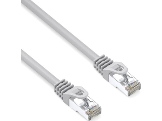 Lsoh S/Ftp Patchledning Cat.6A Rj45 M - Rj45 M 10 M Dobbeltskjermet Lsoh Grå 10 Gb/S Økonomi
