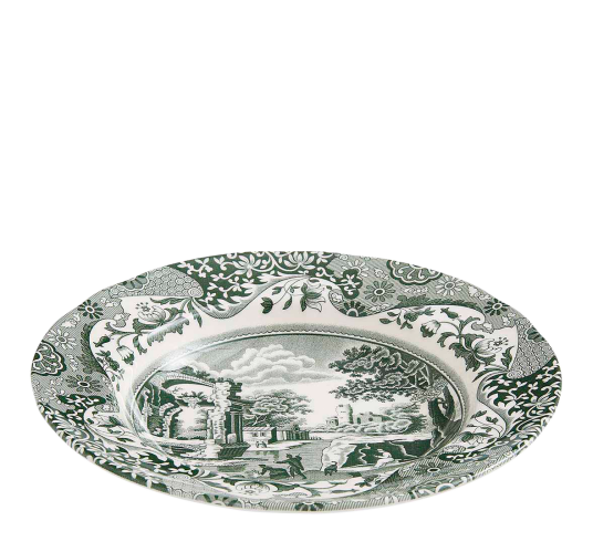 Spode - Suppeplate 23 cm Heritage Green Italian - Grønn