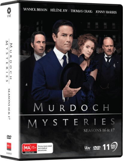 Murdoch Mysteries Sesong 1617 DVD