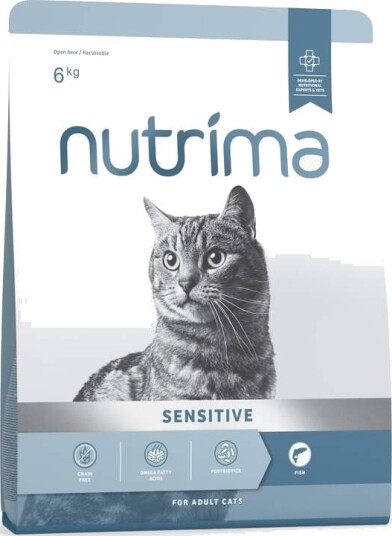 Nutrima Cat Adult Sensitive Fish 6kg