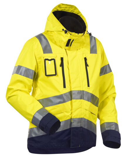 Blåkläder 483719773389S Skalljakke varselgul/marineblå Varselgul/Marineblå, Klær