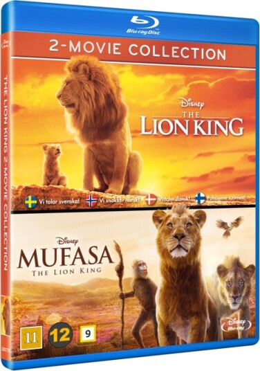 The Lion King (2019) & Mufasa: The Lion King (2024) Bluray The Lion King (2019) & Mufasa: The Lion King (2024) Bluray