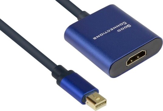 Alcasa Mdp Hdmi2 0,2 M Mini Displayport Hdmi Hankjønn Hunkjønn Rett