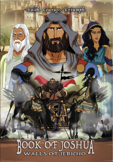 Book of Joshua Walls of Jericho DVD
