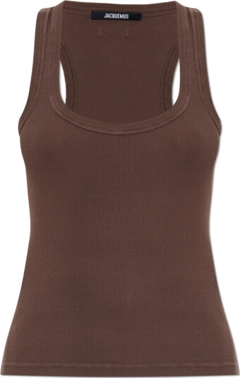 Jacquemus Dame Topper Brun M, Jacquemus Dame Topper Brun M,