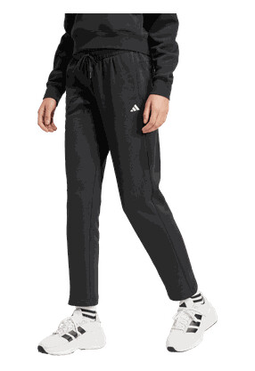 Adidas Essential Small Logo Feel Cozy Open Hem Pant joggebukse dame Svart S