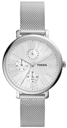 Fossil Dameklokke ES5099 Jacqueline Multifunction Sølvfarget/Stål