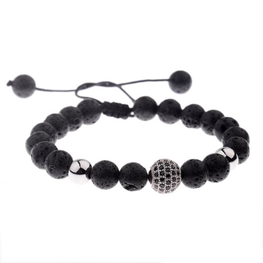 Auxere Gem Armbånd Stein KXD0256 - Herre