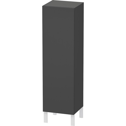 Duravit L-Cube Høyskap m/1 dør høyre 400x1320x363 mm Grafitt Matt