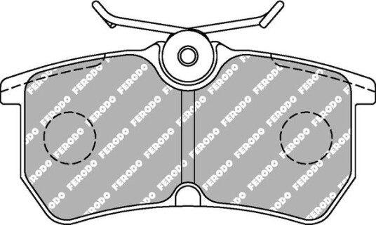 Bremseklosser FERODO RACING FCP1319H Bremseklosser FERODO RACING FCP1319H