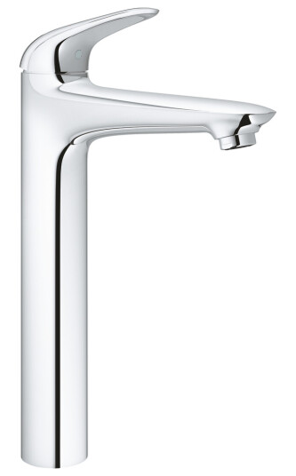 Grohe Wave 1-Greps Servantbatteri Med bunnventil, Høy modell, Krom Grohe Wave 1-Greps Servantbatteri Med bunnventil, Høy modell, Krom