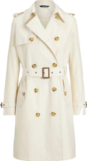 Ralph Lauren Dame Frakker Beige S Ralph Lauren Dame Frakker Beige S